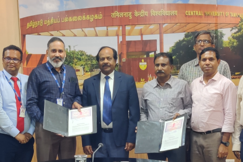 CUTN signed MoU with HDFC Bank Limited in the presence Vice-Chancellor Prof. M. Krishnan, VC on 20-07-2023